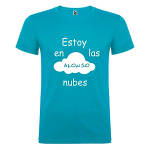 camiseta-celeste-estoy-en-las-nubes