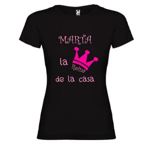 camiseta-negra-la-reina-de-la-casa